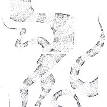 Abstract dotwork. Un proyecto de Ilustración tradicional y Diseño de tatuajes de Terra - 14.02.2023