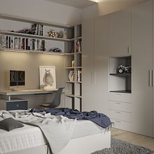 Cameretta da letto bambino. Un projet de Design, Fabrication de mobilier, Design d'intérieur , et Architecture d'intérieur de Luca Moras - 14.02.2023