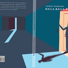 Portada del  libro de Haruki Murakami “Baila, baila ,baila”. Un progetto di Illustrazione tradizionale, Belle arti, Disegno, Illustrazione digitale, Stor, telling e Illustrazione editoriale di Susana G. - 14.02.2023