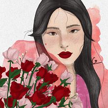 V day. Un progetto di Illustrazione tradizionale di carolina_guzmanr - 14.02.2023