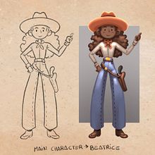 Mi proyecto del curso: Creación de personajes para animación: formas, color y expresión. Un proyecto de Animación, Diseño de personajes, Animación de personajes y Dibujo de eva_vines_n - 15.02.2023