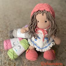 Mi proyecto del curso: Elaboración de muñecas amigurumi románticas Ein Projekt aus dem Bereich H, werk, Spielzeugdesign, Weben, Crochet, Amigurumi und Textildesign von silviabb_22_7 - 15.02.2023