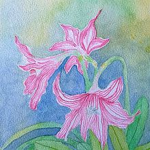 My project for course: Negative Watercolor Painting for Botanical Illustration. Traditional illustration, Watercolor Painting, and Botanical Illustration project by Anna Cruz - 02.12.2023