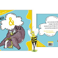 Beer & Bijtje. Álbum ilustrado projeto de Marloes Velt - 20.03.2020