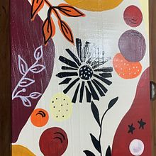 Meu projeto do curso: Pintura decorativa em móveis com tinta acrílica. Projekt z dziedziny DIY, Obróbka drewna, Malarstwo dekorac, jne, Renowacja, upc i cling mebli użytkownika Ana Carolina Herolt - 15.02.2023