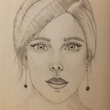 Mi proyecto del curso: Cuaderno de retratos a línea con grafito. Projekt z dziedziny  Sztuki piękne, Sketching,  R, sunek, Portret i Sketchbook użytkownika Arantxa - 15.02.2023