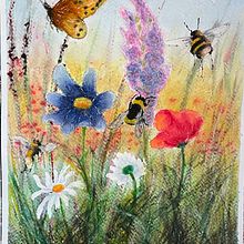 Naturillustration in Aquarell. Traditional illustration project by Therese Keller - 02.15.2023