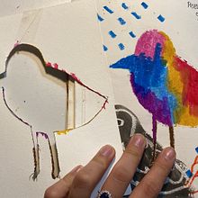 Mi proyecto del curso: Técnicas de ilustración para desbloquear tu creatividad. Projekt z dziedziny Design, Trad, c, jna ilustracja,  Sztuki piękne,  Malarstwo, Kreat, wność, Kreat, wne zabaw, z dziećmi i Sketchbook użytkownika Lucía Valiente - 15.02.2023