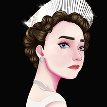 Retrato de personajes femeninos con Procreate. Traditional illustration project by Yei García - 09.24.2022