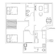 Meu projeto do curso: Design de interiores do início ao fim. Projekt z dziedziny Architektura wnętrz, Projektowanie wnętrz, Dekoracja wnętrz i Projektowanie przestrzeni użytkownika Matheus Santos Peçanha - 15.02.2023