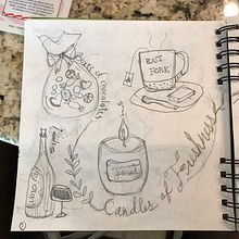 My project for course: Illustrated Life Journal: A Daily Mindful Practice. Un proyecto de Bellas Artes, Bocetado, Creatividad, Dibujo y Sketchbook de vecadi - 15.02.2023