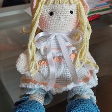 Mi proyecto del curso: Elaboración de muñecas amigurumi románticas. Projekt z dziedziny Craft, Projektowanie zabawek,  Tkactwo, Sz, dełkowanie, Amigurumi, Wzornictwo tekst i liów użytkownika soledadcazorla_1 - 16.02.2023