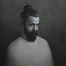 The sculptor. Un proyecto de Ilustración tradicional, Dibujo a lápiz, Dibujo, Dibujo de Retrato, Bellas Artes y Pintura de Ester N. Lloveres - 16.02.2023