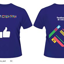 Diseño de remeras para evento de Facebook. Design, and Graphic Design project by Laura Rojo - 02.16.2023