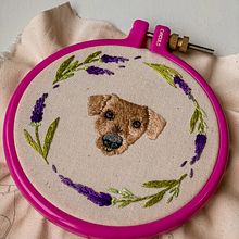 Meu projeto do curso: Acessórios bordados: miniaturas de animais com needle painting. Jewelr, Design, and Embroider project by Andiara Silos - 02.16.2023
