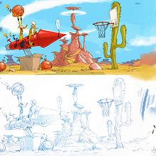 The Ducks From A.C.M.E.. Character Design, and Traditional illustration project by Florian Satzinger - 02.16.2023