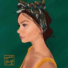 Girls. Traditional illustration, Digital Illustration, and Fashion Illustration	 project by rysunki_alicji - 02.16.2023