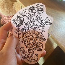 Mi proyecto del curso: Tatuaje para principiantes. Projekt z dziedziny Projektowanie tatuaż użytkownika Anasol Molina Bruna - 16.02.2023