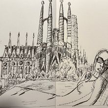 My project for course: Artistic Watercolor Sketching: Dare to Express Your Ideas. Un progetto di Illustrazione tradizionale, Bozzetti, Creatività, Disegno, Pittura ad acquerello e Sketchbook di Arsche Feuer - 17.02.2023