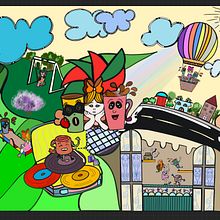 Mi proyecto del curso: Ilustración manual con capas, colores y formas. Un progetto di Illustrazione tradizionale, Pittura, Bozzetti, Creatività e Pittura acrilica di Alexandra Salazar-Jackson - 16.02.2023