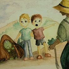 Mi proyecto del curso: Técnicas aplicadas de ilustración en acuarela. Traditional illustration, Fine Arts, Painting, and Watercolor Painting project by yolandajulia - 02.17.2023