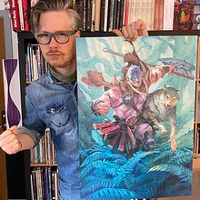 Five things that I have learnt . Un proyecto de Ilustración tradicional y Pintura acrílica de Jesper Ejsing - 17.02.2023