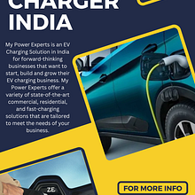 EV Charging Solutions India - EV CAR Charger India . Advertising project by mypowerexpert2 - 04.03.1999