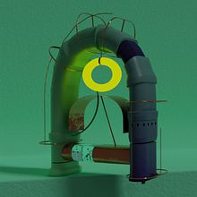 Mi proyecto del curso: Diseño 3D de letras originales con Blender. Un projet de 3D, Modélisation 3D, Conception 3D, Lettering numérique , et Lettering 3D de Rubén Valero Guerrero - 17.02.2023