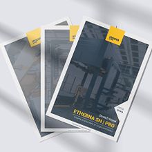 Diseño y maquetación de diferentes fichas de producto (folletos) para "Innova Group" (Octubre, 2022). Un proyecto de Diseño gráfico de Eva Pitarch Chavarrias - 01.10.2022