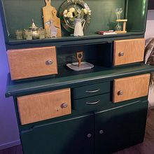 Mi proyecto del curso: Upcycling de muebles vintage con técnicas de pintura. Arts, Crafts, Furniture Design, Making, Interior Design, Painting, DIY, Woodworking, Upc, cling, Decorative Painting, Furniture Restoration, Upc, and cling project by Lorena Herrera - 02.17.2023