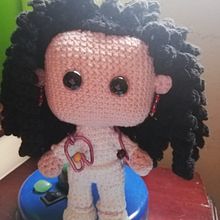 Mi proyecto del curso: Amigurumis: personas tejidas a crochet Ein Projekt aus dem Bereich Handwerk, Spielzeugdesign, Weben, Crochet, Amigurumi und Textildesign von Jennifer - 17.02.2023
