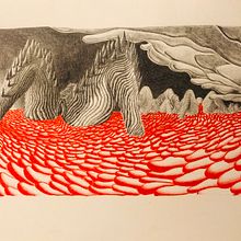 La marée. Un proyecto de Ilustración tradicional de Alice Schmidt - 17.02.2023