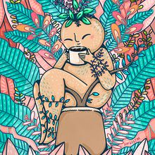 Ilustración capsula sustentable, Marley Coffee.. Traditional illustration, Advertising, Marketing, Social Media, Creativit & Instagram project by Natilustra - 08.26.2021