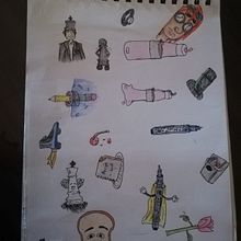Mi proyecto del curso: El arte del sketching: transforma tus bocetos en arte. Traditional illustration, Pencil Drawing, Drawing, and Sketchbook project by Evelyn Viviana Romero Alvarado - 02.17.2023