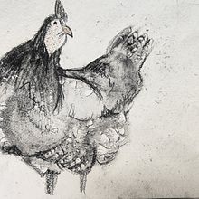 My project for course: Animal Illustration with Charcoal and Ink. Projekt z dziedziny  Sztuki piękne,  R, sunek,  R, sunek atramentem, Ilustracja naturalist i czna użytkownika Vaishnavo R - 18.02.2023