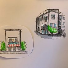 Desenho arquitetônico expressivo  Ein Projekt aus dem Bereich Skizzenentwurf, Zeichnung und Architektonische Illustration von anabeatriz_rabelo2005 - 18.02.2023