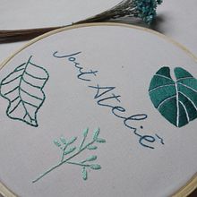 Meu projeto do curso: Técnicas básicas para bordado de letras. Embroider, and Textile Design project by Joana d'Arc Lira dos Santos - 02.20.2022