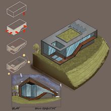 Mi proyecto del curso: Sketching arquitectónico y artístico con Procreate. Un progetto di Architettura, Bozzetti, Illustrazione digitale, Architettura digitale e Illustrazione architettonica di Rodrigo Jurado - 18.02.2023