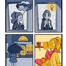 Finding Happiness. Un progetto di Illustrazione tradizionale di Daphne - 19.02.2023