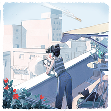 Mi proyecto del curso: Teoría del color: cómo aplicarla a tus imágenes. Un proyecto de Ilustración digital, Concept Art, Pintura digital y Teoría del color de Manuela Gutierrez - 19.02.2023