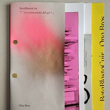 BetaBlastoCuir – Les comunitats del gel - de Ona Bros. Editorial Design project by Silvia Renda - 02.19.2023