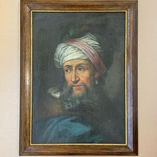Stained and polished frame with gold slip, Unknown artist. Un progetto di Falegnameria  e Interior Design di Annika McSeveny (Antika) - 03.02.2023