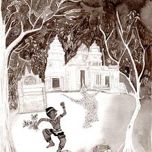 Mon projet du cours : Illustration de contes de fées à la plume et à l'encre. Projekt z dziedziny  R, sunek,  R, sunek art, st, czn,  R i sunek atramentem użytkownika fabiennebegonia - 19.02.2023