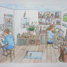 My project for course: Creative Sketching: Fill Your Illustrations with Life and Detail. Traditional illustration, Sketching, Pencil Drawing, Drawing, Watercolor Painting, Sketchbook & Ink Illustration project by Luci Gorell Barnes - 02.20.2023