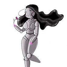 Purple Robot . Traditional illustration, Character Design, Digital Illustration, Children's Illustration, and Narrative project by Osa Barbosa - 02.20.2023
