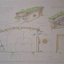 3D Printed Concrete Structures. Architecture, Education, L, scape Architecture, Product Design, Sketching, Drawing, Architectural Illustration, and Presentation Design project by ian bates - 02.20.2023
