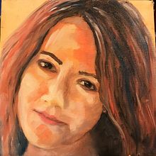 My project for course: Portrait Painting with Oil: Explore Light and Shade. Fine Arts, Painting, and Oil Painting project by Zsuzsanna Toth - 02.20.2023