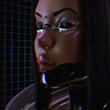 Cyberpunk Girl . 3D, and Character Design project by Federico Del Sordo - 02.20.2023