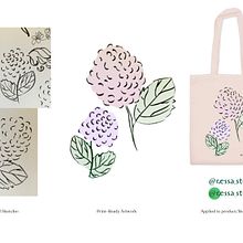 My project for course: From Illustrations to Merchandise: Market Your Artwork. Un progetto di Illustrazione tradizionale, Graphic design, Marketing, Illustrazione digitale e Business di Amy Knipschield - 20.02.2023