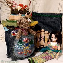 My project for course: Embroidery and Fabric Painting for Beginners. Painting, Pattern Design, Embroider, DIY, Upc, cling, and Textile Design project by Ruxandra Tetiu - 02.20.2023